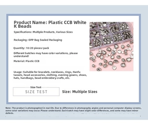Detailed view of silver CCB irregular beads for DIY handmade jewelry and accessory making