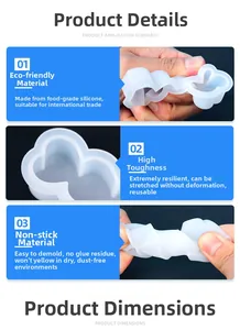 Dettaglio dello stampo in silicone a cuore flessibile e facile da estrarre
