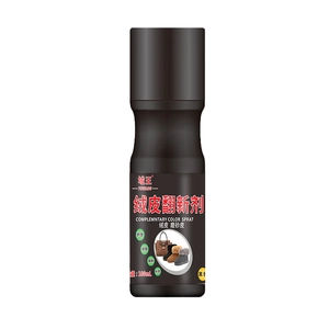 Rénovateur daim noir 100ml pour l'entretien et la recoloration des chaussures en nubuck