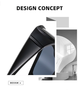 Detailed close-up of the hinge and structure of black punk sunglasses frame