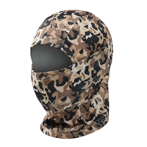 Windproof and breathable camouflage cycling balaclava mask for outdoor sports activities