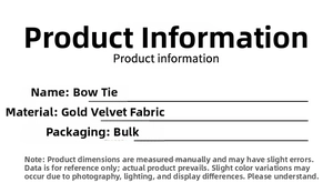Detailed specifications of red velvet Christmas bow ornaments and velvet material specs