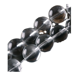 High transparency natural white crystal round beads for DIY jewelry making