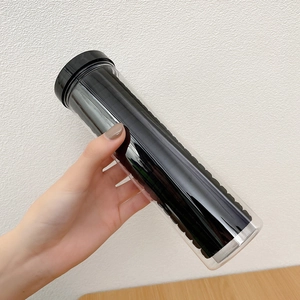 20pcs seamless high-elastic hair ties in a transparent storage jar for women