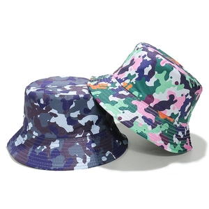 Outdoor camouflage sun hats with wide brim for fishing and hiking in two color patterns