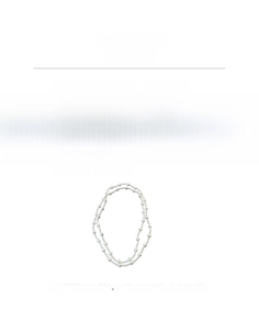 Detailed specs of 114cm double-layer faux pearl necklace weighing 49.8g for women