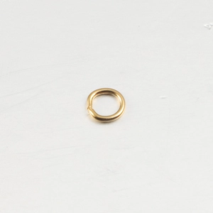 100pcs golden stainless steel 0.8x5mm jump rings for DIY jewelry making connector parts