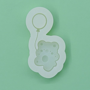 3D balloon bear silicone mold for DIY cake fondant chocolate and baking projects
