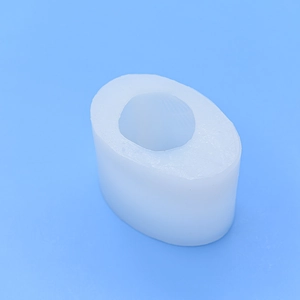 Swan shaped silicone mold for DIY baking and crafts with a thick oval ring design