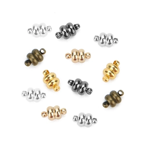 Magnetische Schmuckverschlüsse in verschiedenen Metallfarben für DIY-Ketten und Armbänder