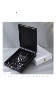 Detailed view of luxury velvet jewelry display organizers for rings and necklaces