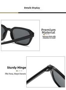Close-up of durable hinges and premium black frame on retro aviator sunglasses