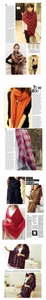 Detailed magazine-style showcase of assorted plaid and solid cashmere-like fringed scarves