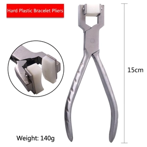 Nylon Jaw Pliers Stainless Steel Jewelry Bending Tools For Bracelet Ring DIY Making Non Marring Repair