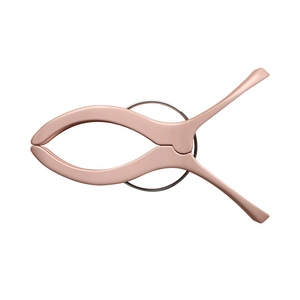 Windproof pink plastic quilt clip for drying clothes with strong metal spring