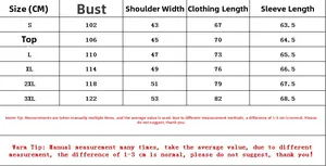 Detailed size chart for unisex fleece hoodie set with chest and length measurements