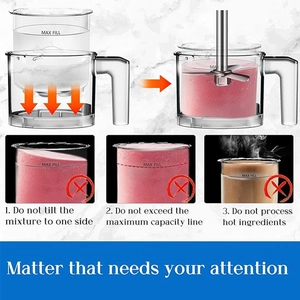 Ninja NC299AM Series replacement pint lids and clear plastic jars with usage guide