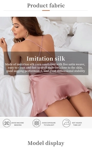 Detail of silk-like satin fabric with five satin weave and delicate cross back design