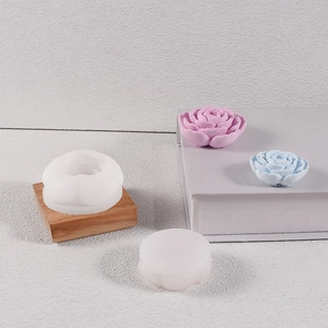 3D Καλούπι σιλικόνης παιώνια για χειροποίητα σαπούνια, αρωματικά κεριά και γύψο