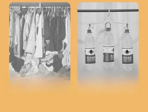 Detailed comparison of closet space usage and weight bearing test of white clothes hanger