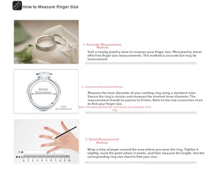 Sizing guide for 18k gold steel ring showing inner diameter and circumference methods