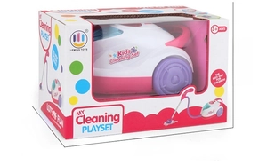 Kids cleaning playset vacuum toy dimensions showing 20cm length and 12cm width