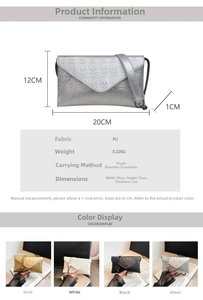 Detailed view of skull-embossed envelope bag with chains for evening and shoulder use