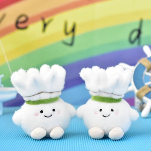 Cute Cartoon Badminton Shuttlecock Plush Keychain Soft Stuffed Sports Toy Bag Pendant Decorative Mini Doll Gift For Kids