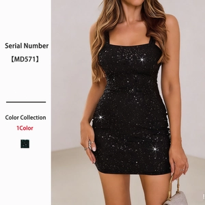 Robe Mini À Paillettes Noires À Bretelles Moulante Dos Nu Froncée Sexy Club Robe De Soirée Pour Femmes