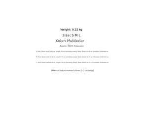 Detailed size chart for floral midi dress including polyester fabric and measurements