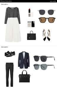 Flat lay of polarized round sunglasses paired with stylish clothing and accessories