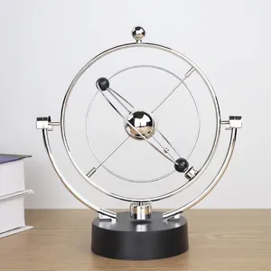 Kinetic Perpetual Motion Machine Newton's Cradle Celestial Orbit Model Metal Plastic Desktop Stress Relief Science Toy
