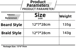 Guide des tailles pour gnomes de Noël à paillettes de 28cm avec barbe et nattes