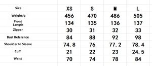 Detailed size chart including measurements for mesh pleated maxi dress in sizes XS to L