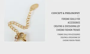 Macro detail of 18K gold-plated titanium chain with lobster clasp and K18 tag