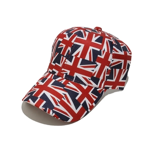 Casquette de baseball classique avec motif drapeau britannique Union Jack et visière