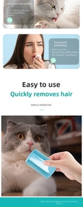 Dual-sided flea comb for cats and dogs with fine teeth for effective grooming and cleaning