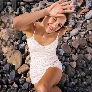 Sexy Women V Neck Lace Cami Dress Backless Floral Ribbed Knit Cotton Mini Sundress Summer Bodycon Slim Fit