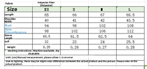 Size guide for women linen blend shirt showing chest shoulder and length dimensions