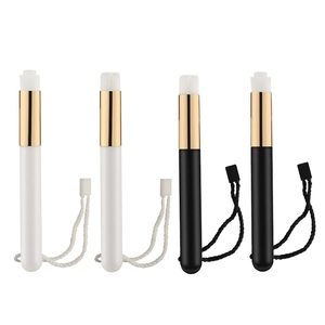 Brosse Nettoyage Nez Manche Bois Tube Aluminium Fibre Synthétique Souple Outils Lavage Pores Cils Portable Avec Cordon