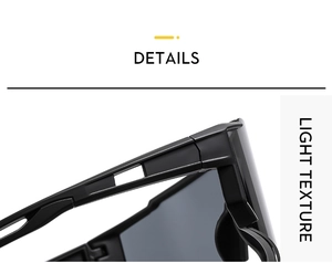 Macro detail of high-quality lightweight hinges and matte frame on outdoor sports sunglasses