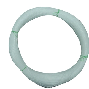 High-strength translucent nylon PA6 monofilament line roll for fishing and trimming