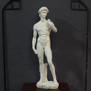 Classic David sculpture statue for Nordic luxury home decor and living room art