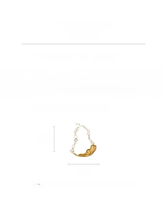 Détails d'un collier en alliage doré avec un pendentif abstrait de torse humain