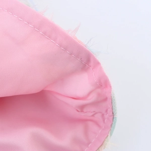 Pink sweet girl style embroidered puff sleeve blouse with detailed fabric texture