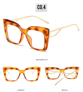 Macro detail of amber tortoiseshell cat-eye glasses with golden metal temples from multiple angles