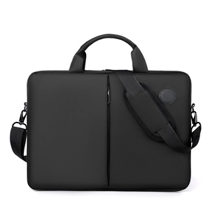 Business Laptop Bag Polyester Waterproof Wear Resistant Briefcase Shoulder Messenger Bag For Office Travel Men