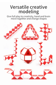 Detail showing various geometric shapes like a ball and cross created with a magic snake toy