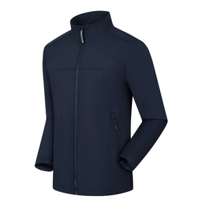 Men Women Softshell Jacket Windproof Waterproof Fleece Lined Stand Collar Full Zip Outdoor Hiking Climbing Coat