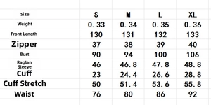 Size chart for V-neck maxi dress detailing measurements for S, M, L, and XL sizes